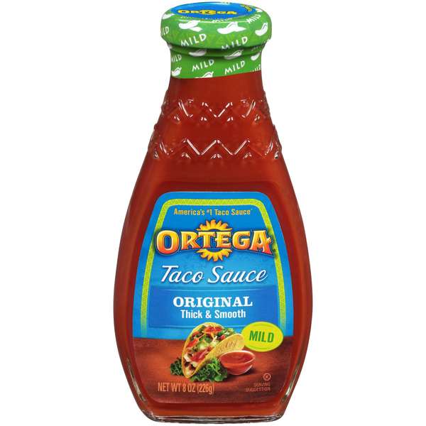 Ortega Ortega Mild Taco Sauce 8 oz., PK12 7700890
